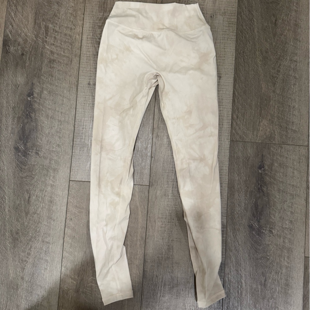 Alphalete Cream Tan Leggings